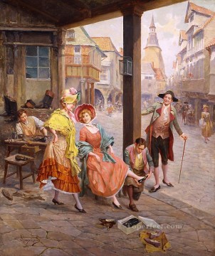 Mariano Alonso Perez Painting - lsurent d un marchand de chausseures Spain Bourbon Dynasty Mariano Alonso Perez